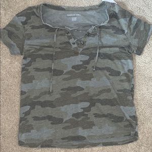 Green camouflage American Eagle